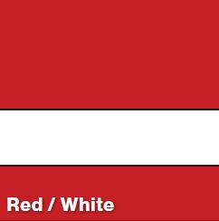 Red/White FLEXICOLOR .020IN - Rowmark FlexiColor